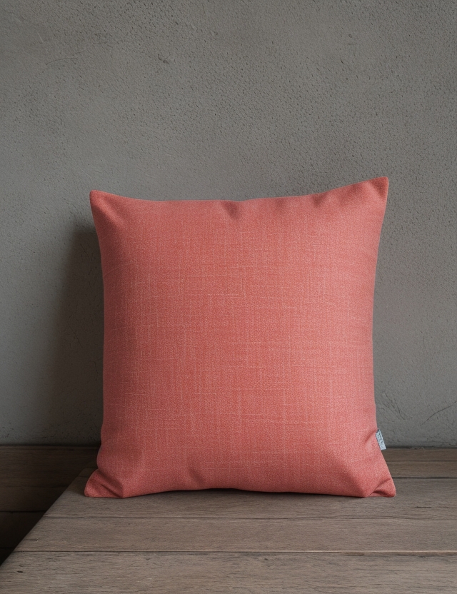 Red pillow